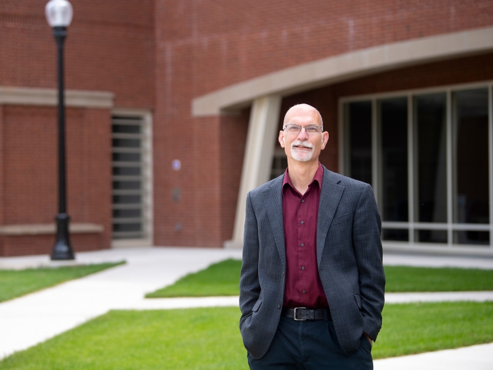 Portrait of professor James Baish