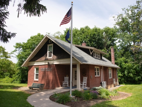 Public Safety building entrance