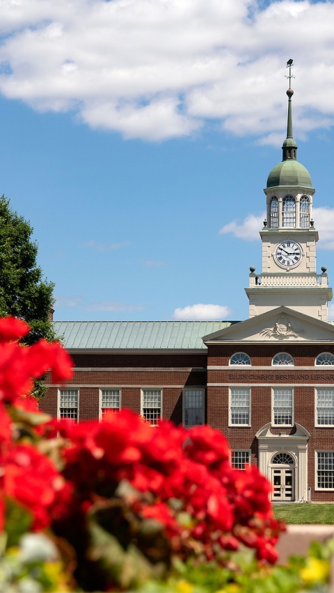 Bertrand Library in summer