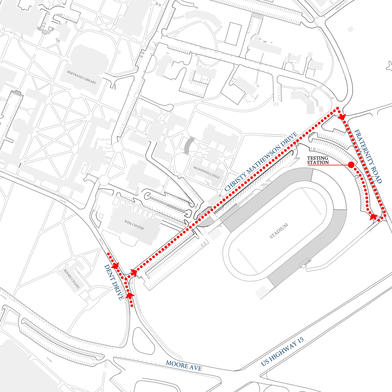 COVID-19 Testing Map