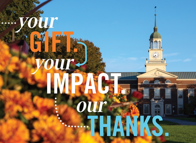 Your gift. Your impact. Our thanks.
