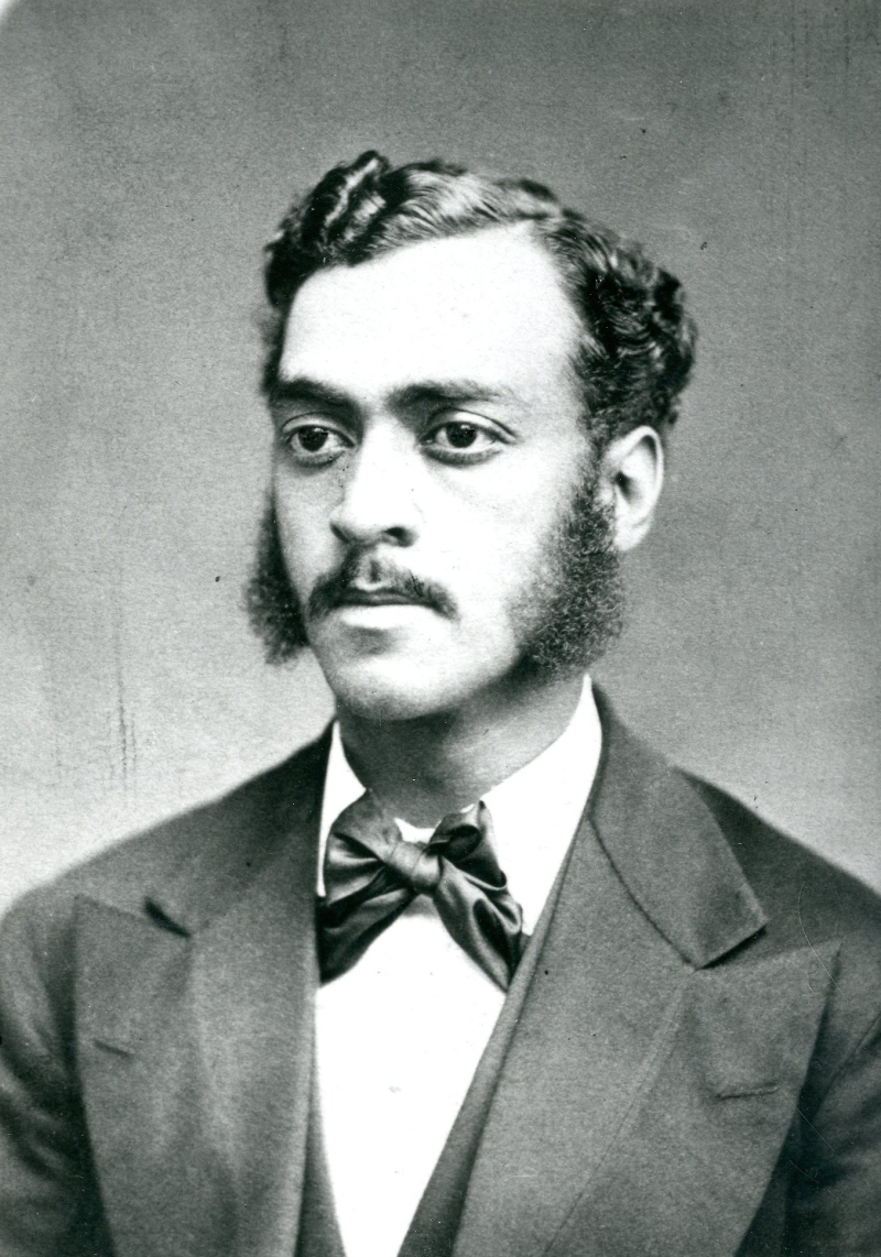 a black & white portrait of Edward McKnight Brawley
