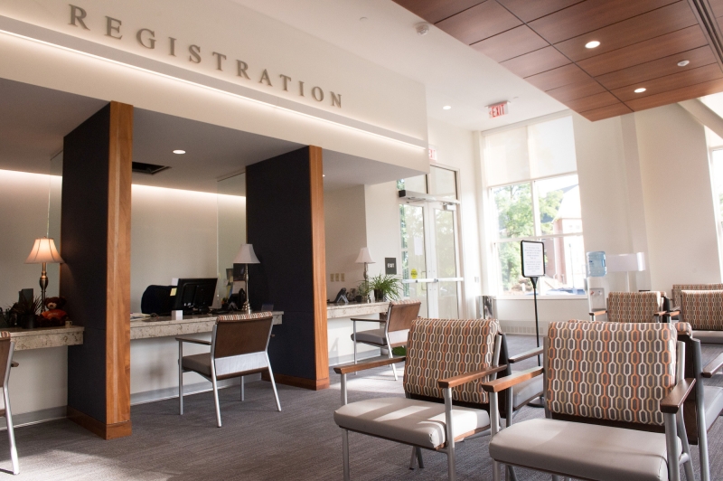 Student Health Center interior