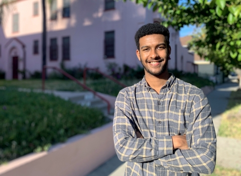 Portrait of Galaan Abdissa &#039;21