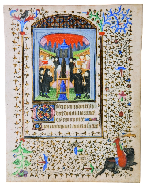 Page from French book of hours