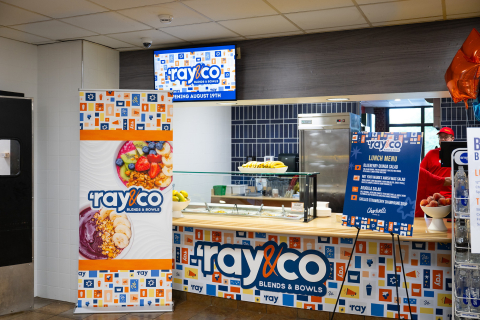 'ray & Co is a new food station with açai and smoothie bowls