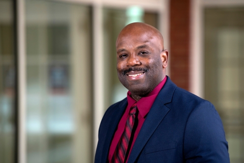 Portrait of Bucknell University Chief of Public Safety Anthony Morgan.