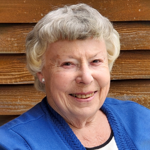 Portrait of Joan Hoshauer Madison, MD '51 - Service to Humanity Award