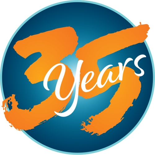 Weis Center 35 Years logo