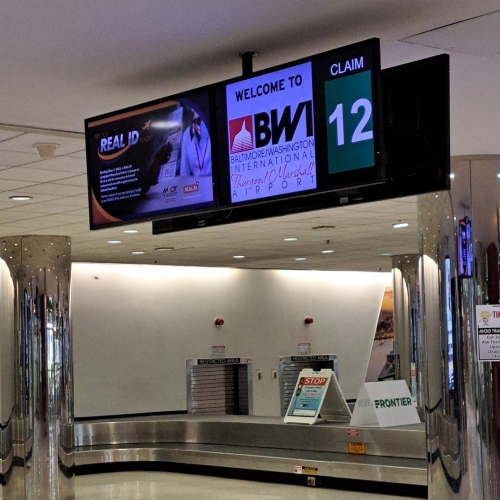 BWI Baltimore Washington Pick up